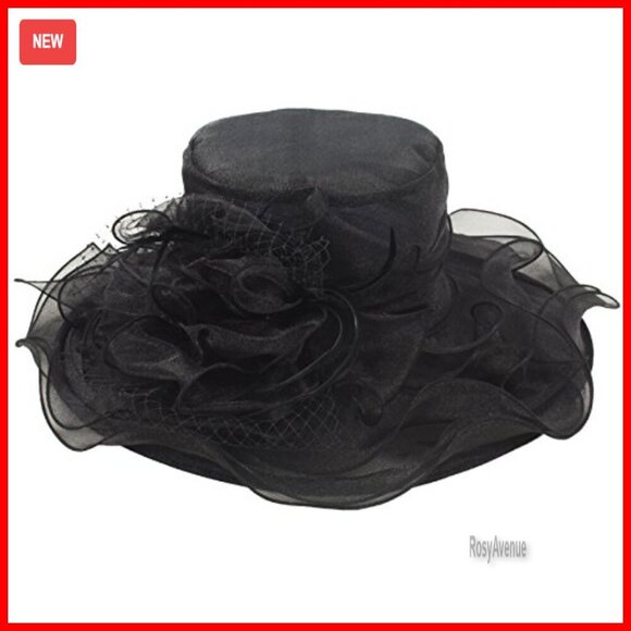 Women\'s Derby Hat Fascinator with Peacock Feathers for Church Tea Party